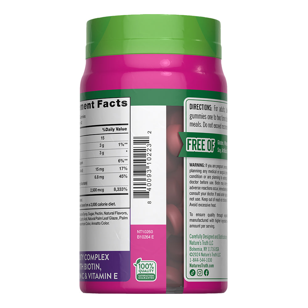 Gomitas de Hair, Skin & Nails - 80 Gomitas