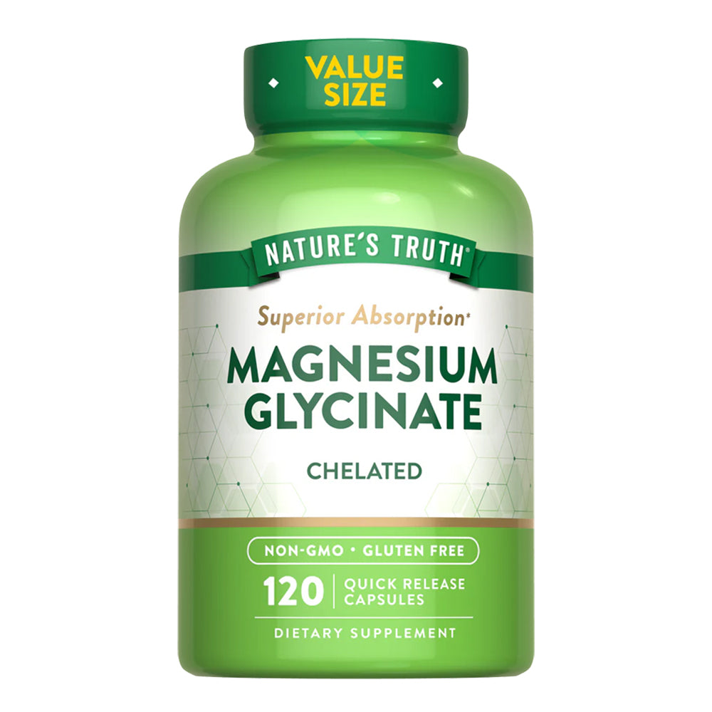 Glicinato de Magnesio 200mg - Cápsulas