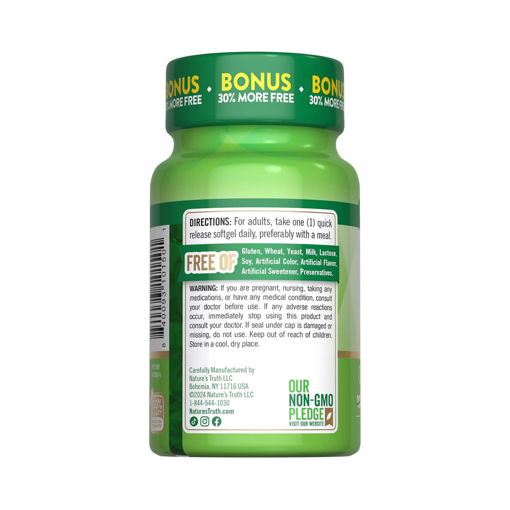 Vitamina D3 1,000 UI - Cápsulas Blandas