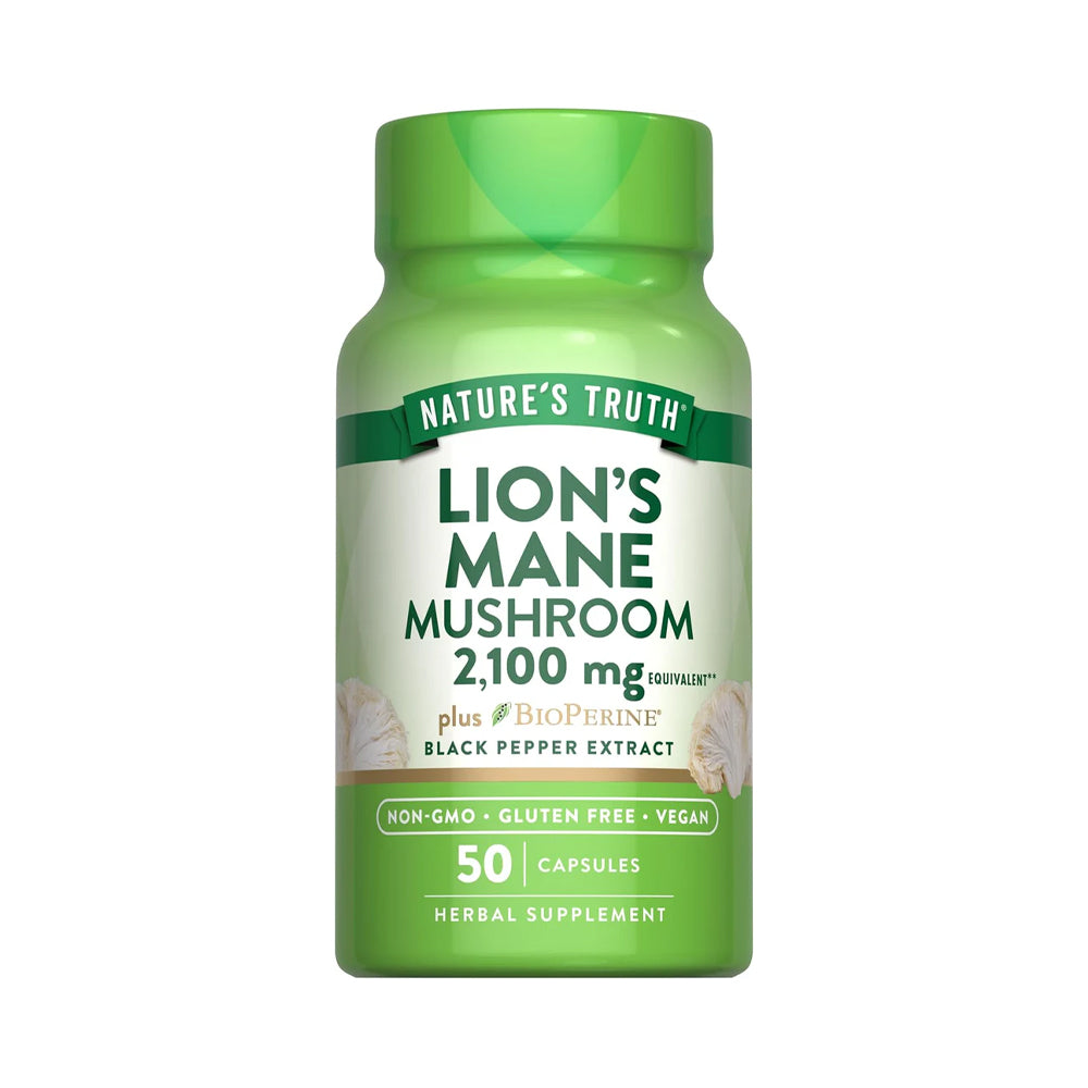 Lion's Mane 2,100 mg - 50 Cápsulas