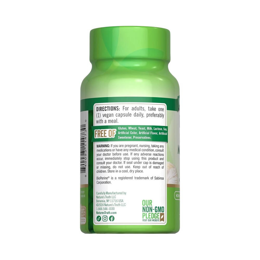 Lion's Mane 2,100 mg - 50 Cápsulas