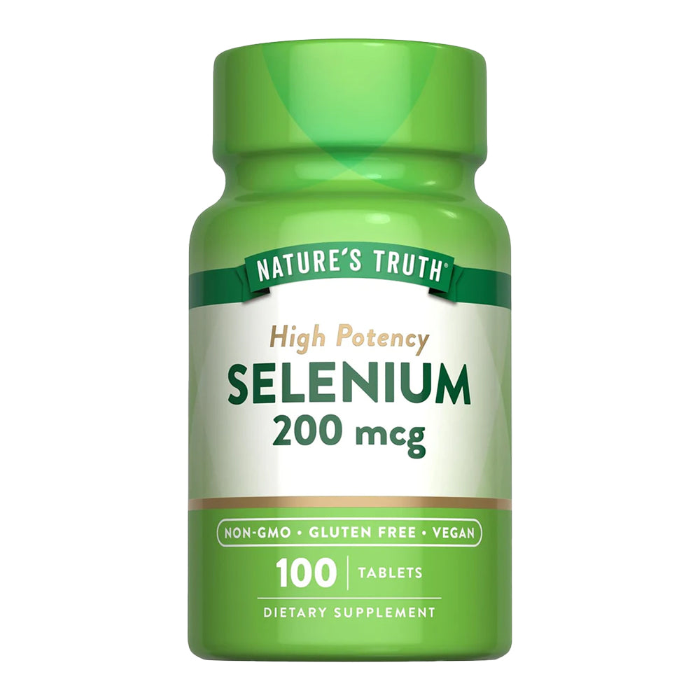 Selenio 200 mcg 100 tabletas