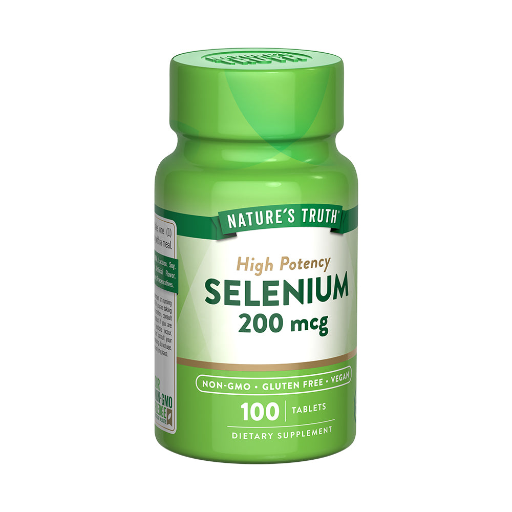Selenio 200 mcg 100 tabletas