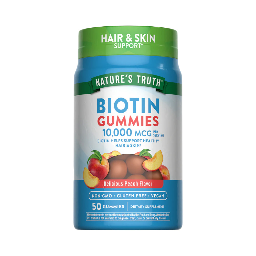 Gomitas de Biotina 10,000 mcg - 50 Gomitas