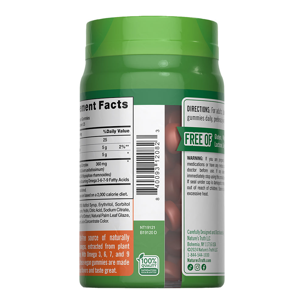 Gomitas de Omega 3-6-7-9 - 50 Gomitas