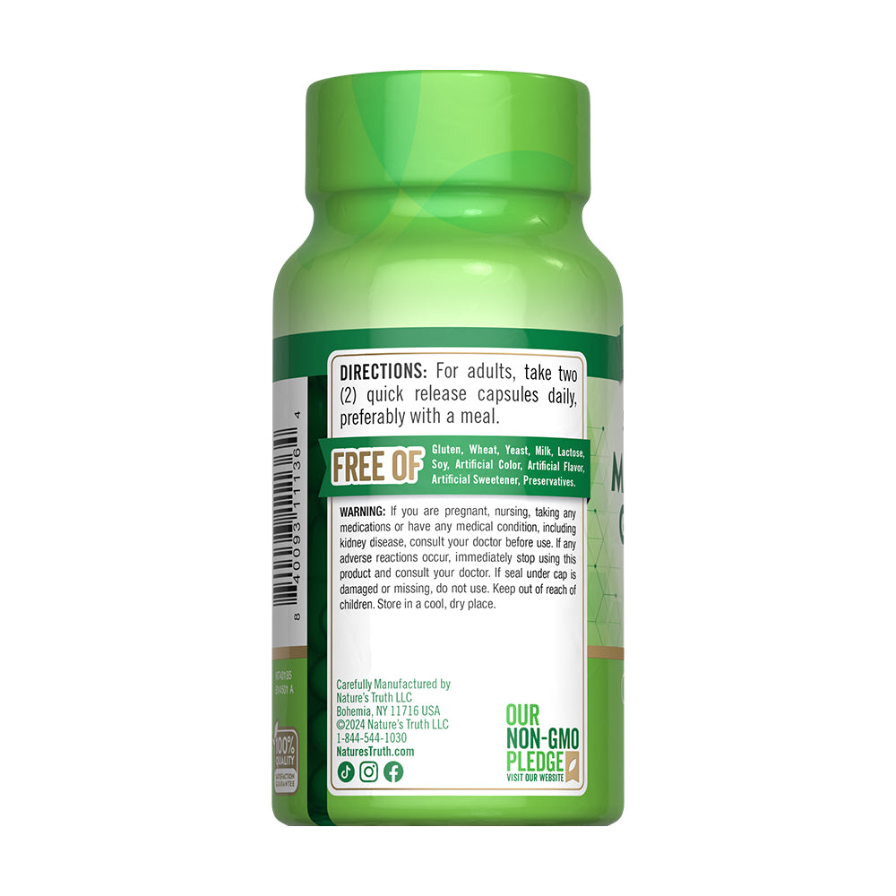 Magnesio Glicinato 200 Mg - Cápsulas