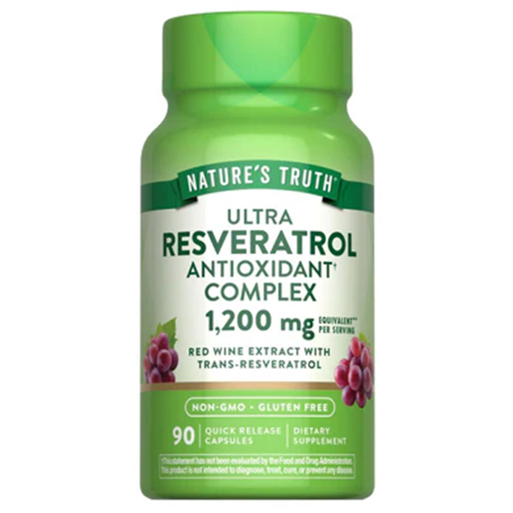 Ultra Resveratrol Antioxidant Complex 1,200 mg 90capsulas