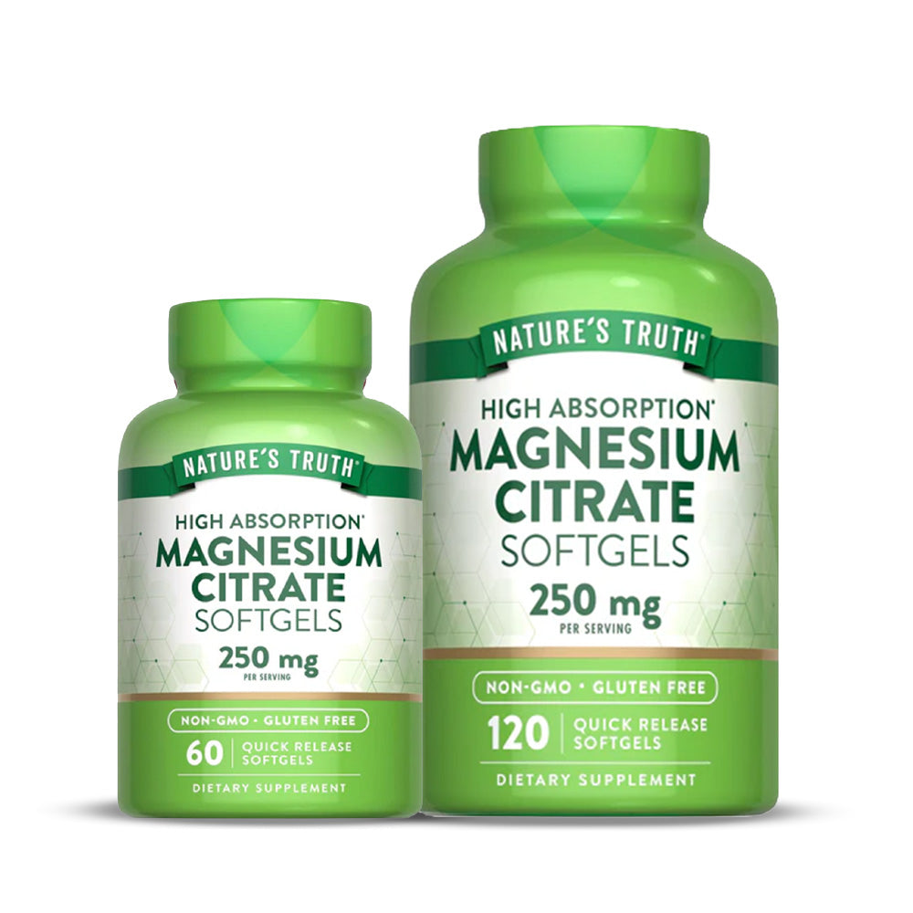 Pack Citrato de Magnesio 180 Softgels (120 + 60)