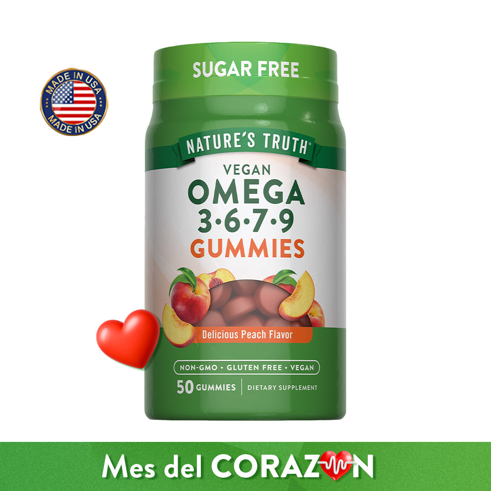 Gomitas de Omega 3-6-7-9 - 50 Gomitas