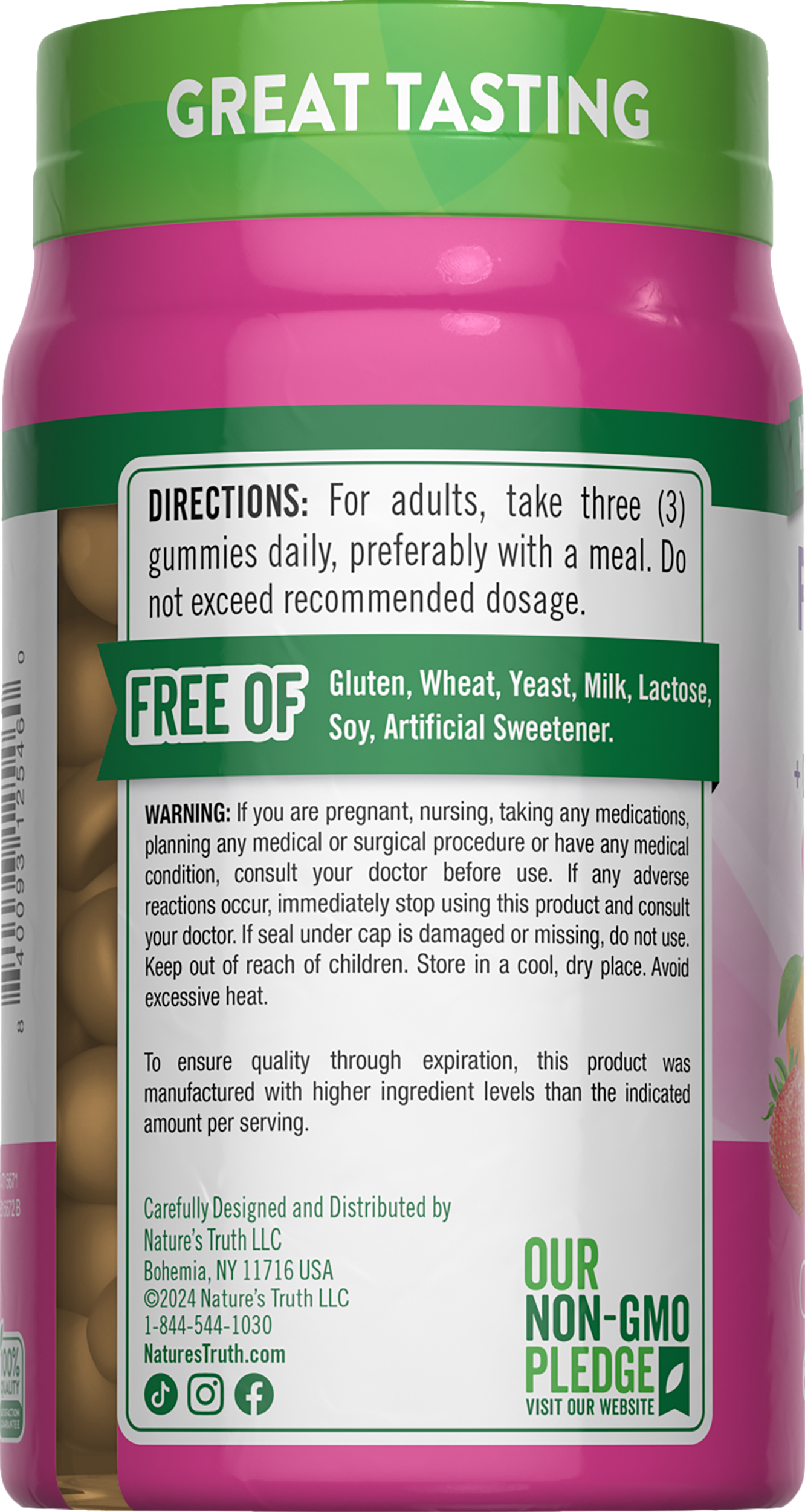 Prenatal Multivitamínico DHA + Ácido Fólico - 60 Gomitas