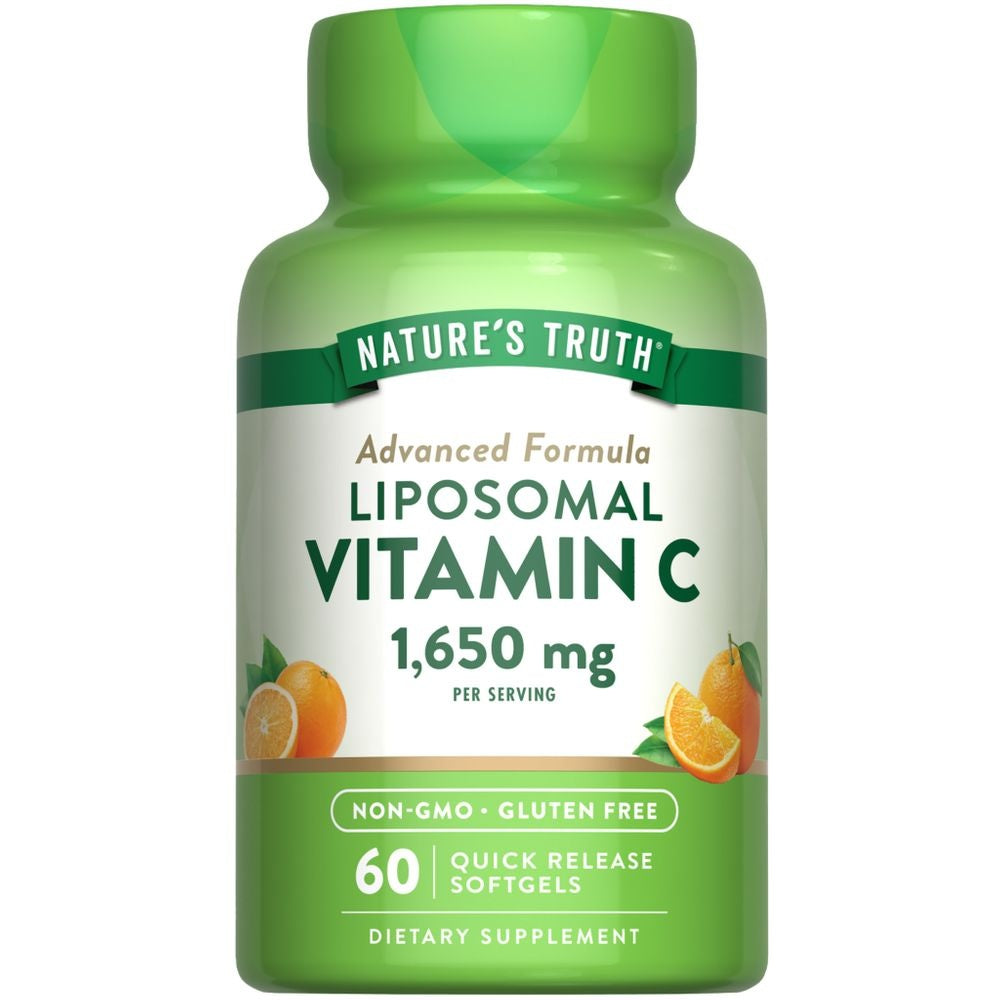 Vitamina C Liposomal 1650 mg - 60 Softgels