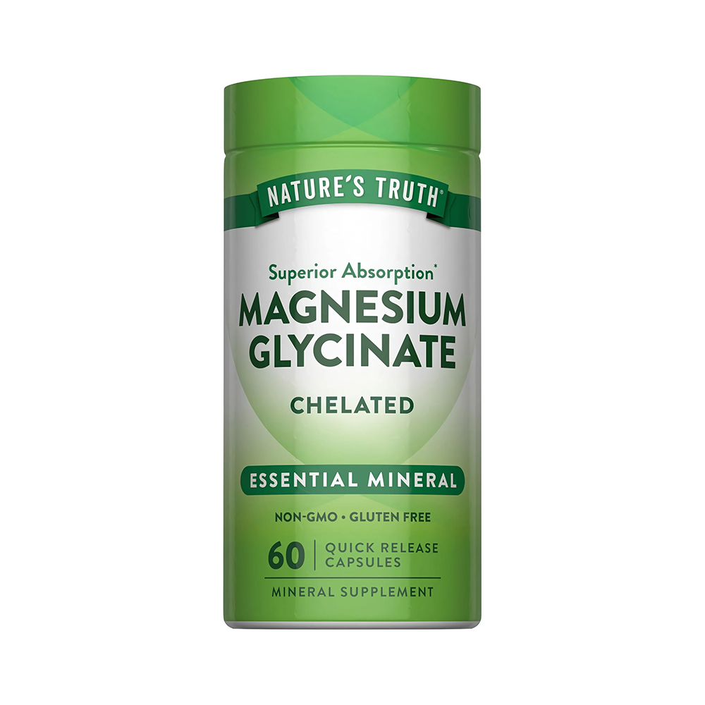 Glicinato de Magnesio 200mg - Cápsulas